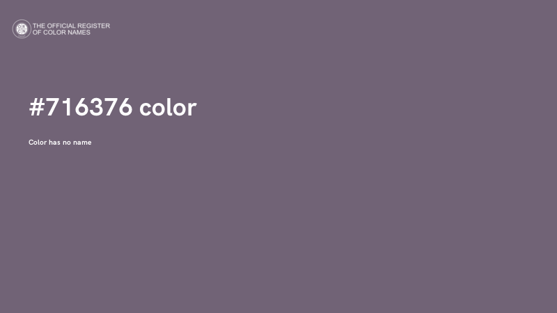 #716376 color image