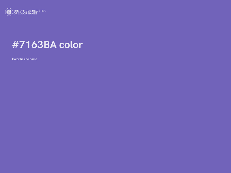 #7163BA color image