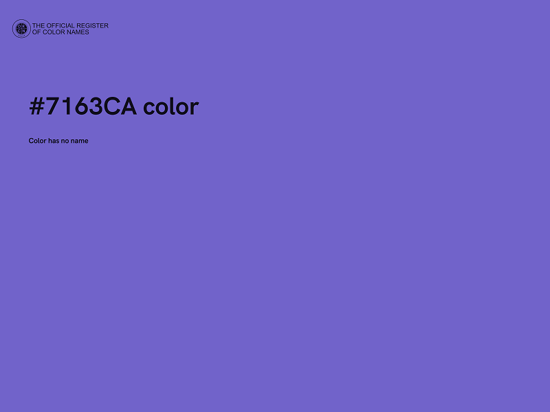 #7163CA color image