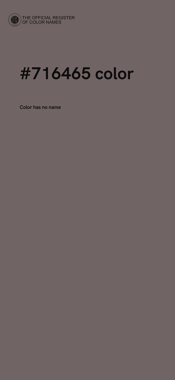 #716465 color image