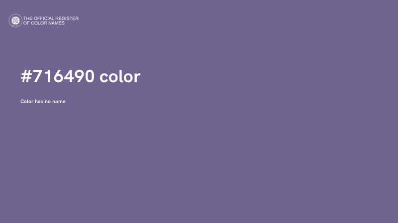 #716490 color image