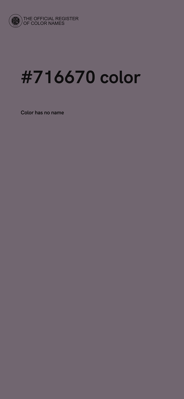 #716670 color image