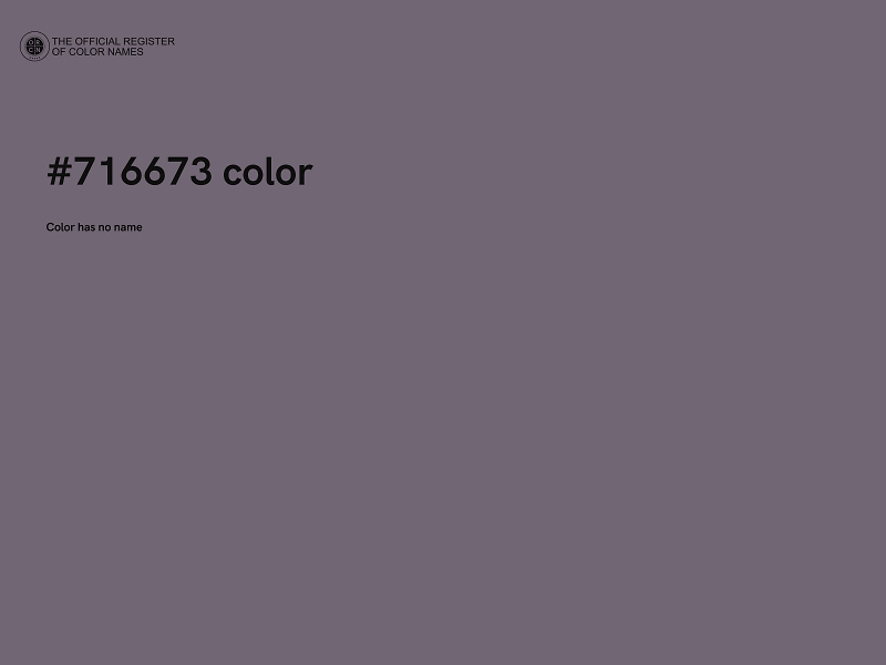 #716673 color image