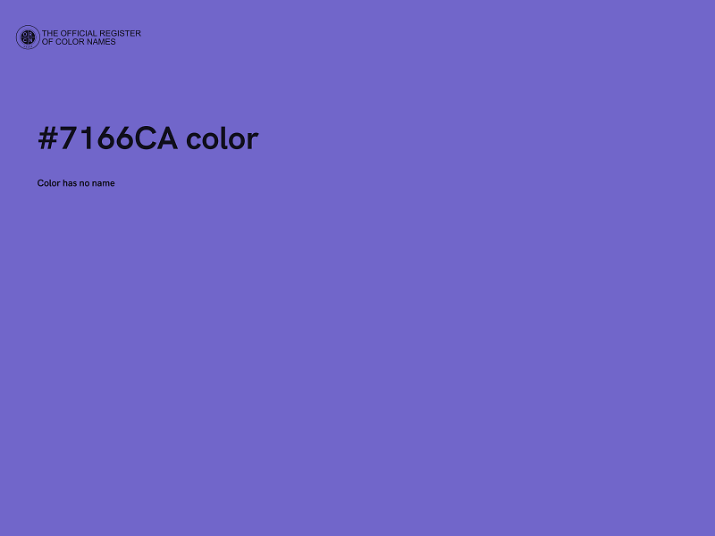 #7166CA color image