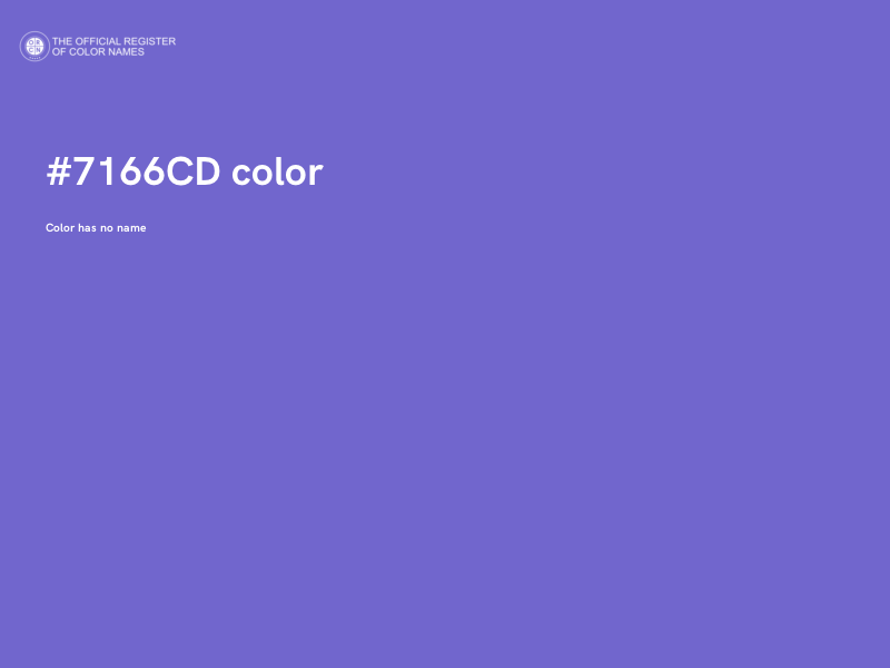 #7166CD color image