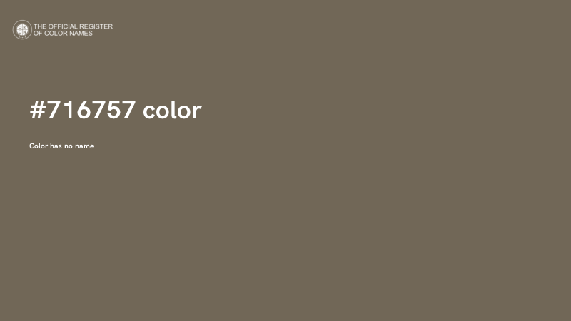 #716757 color image