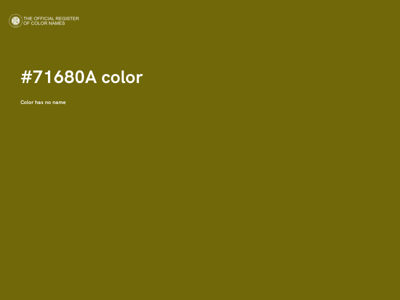 #71680A color image