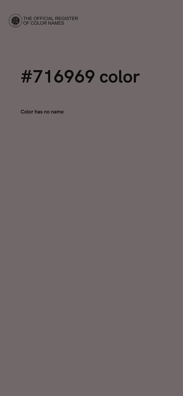 #716969 color image