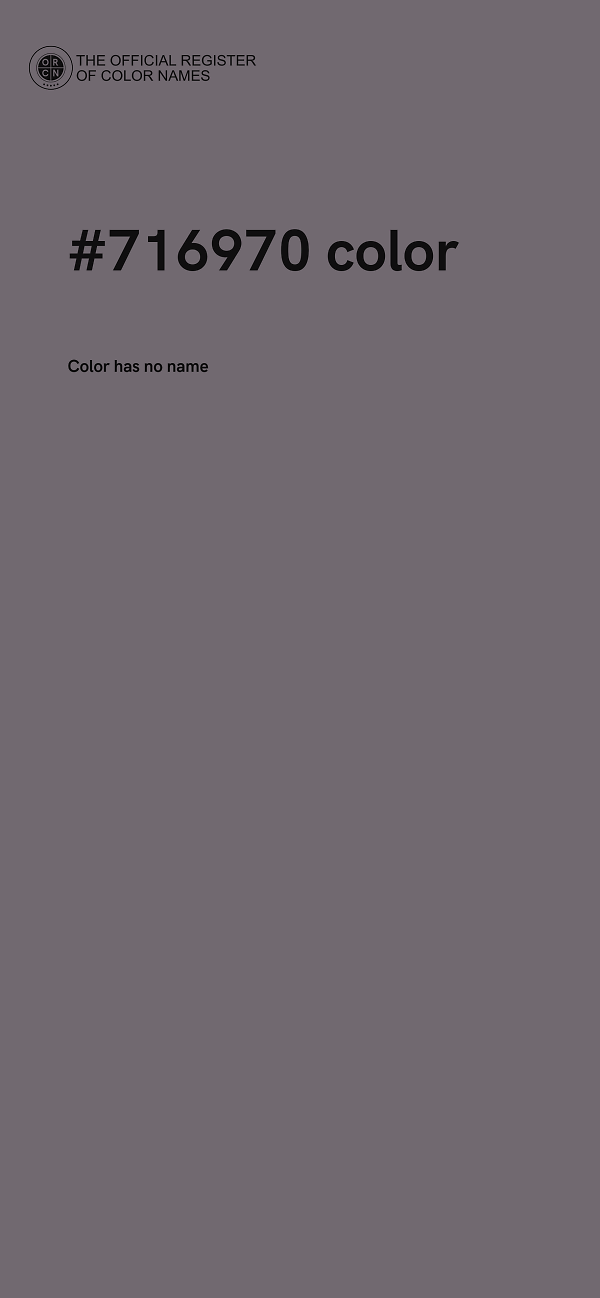 #716970 color image