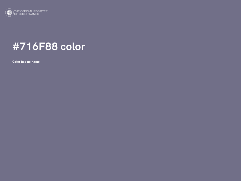 #716F88 color image
