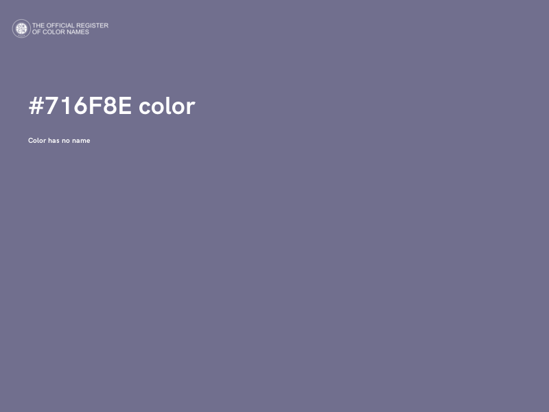 #716F8E color image