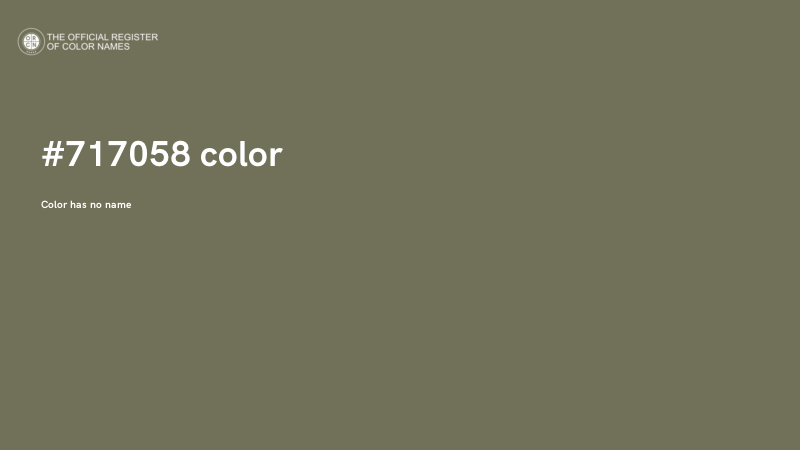#717058 color image