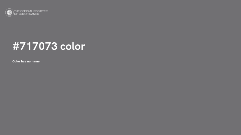 #717073 color image