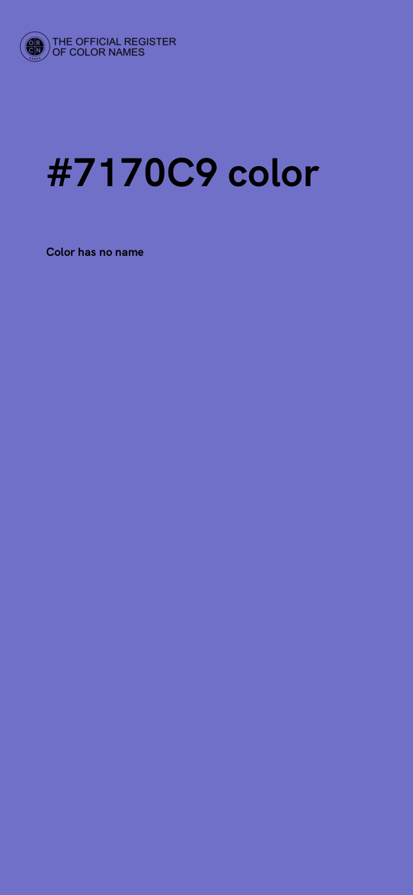 #7170C9 color image