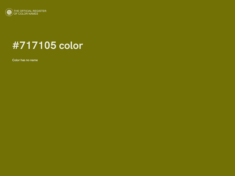 #717105 color image