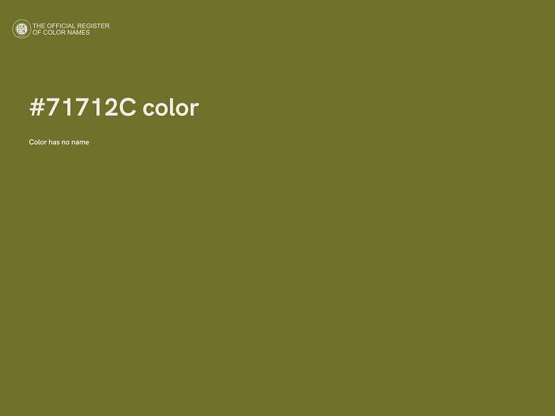 #71712C color image
