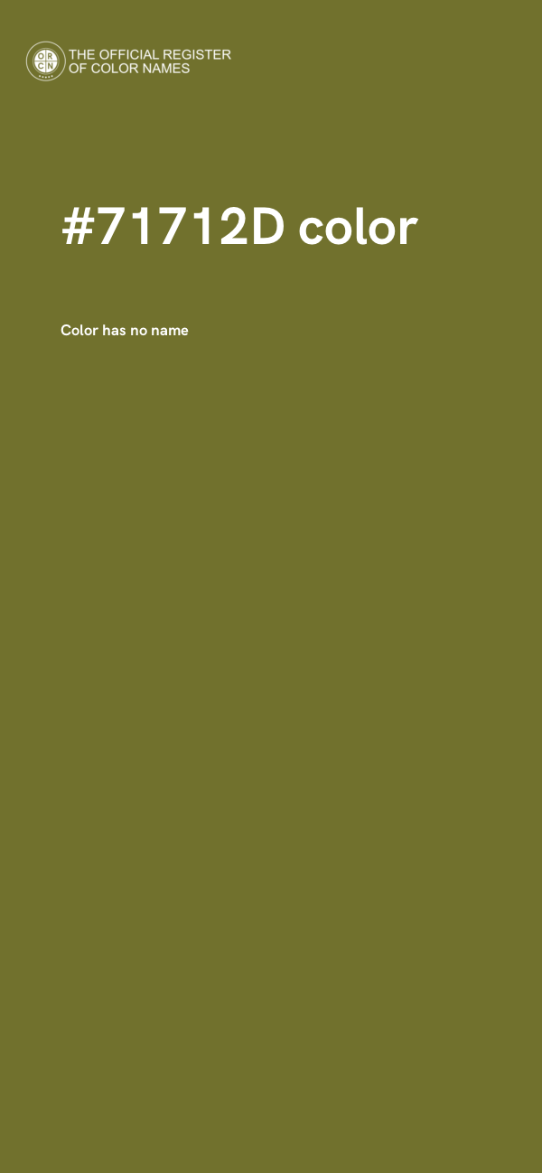 #71712D color image
