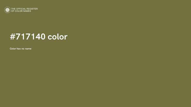 #717140 color image