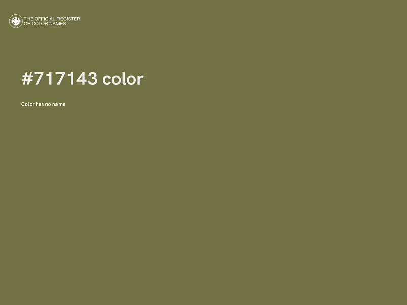 #717143 color image