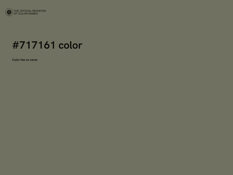 #717161 color image