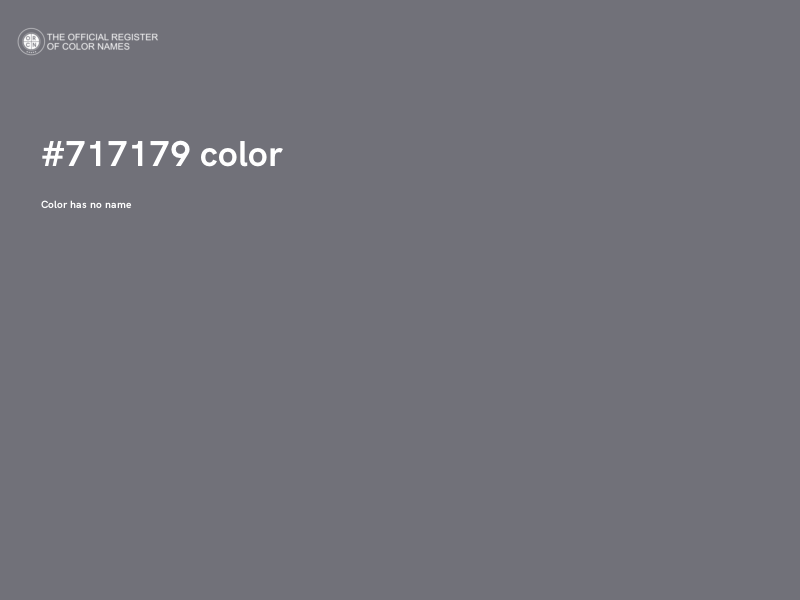 #717179 color image
