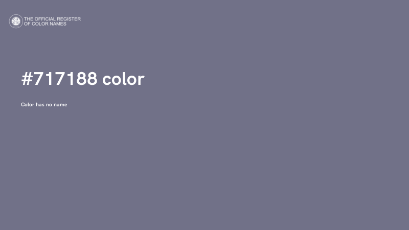 #717188 color image