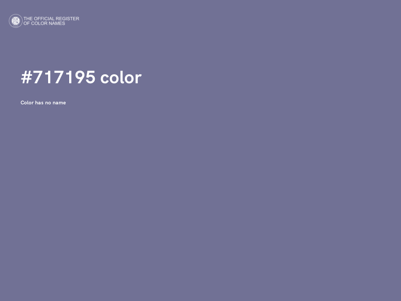 #717195 color image