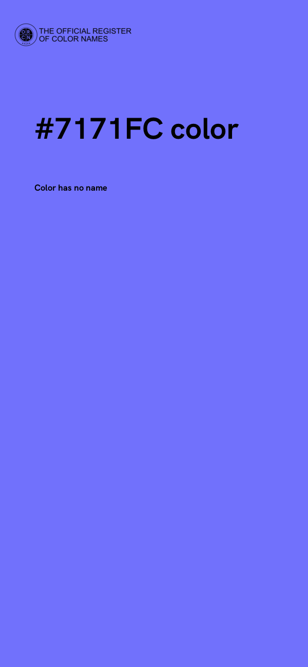 #7171FC color image