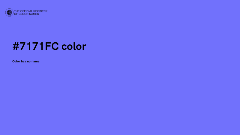 #7171FC color image