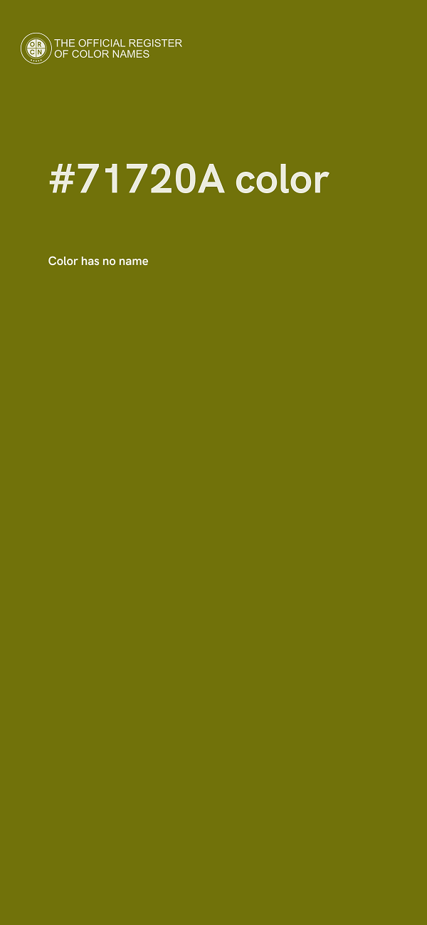 #71720A color image