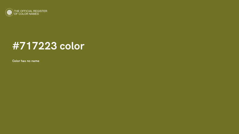 #717223 color image