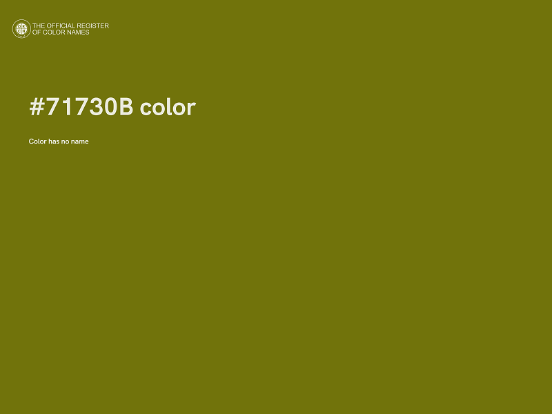 #71730B color image