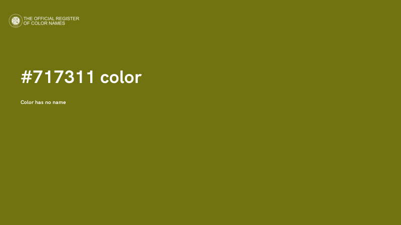 #717311 color image