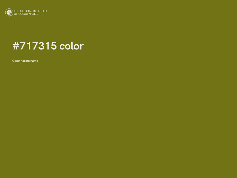 #717315 color image