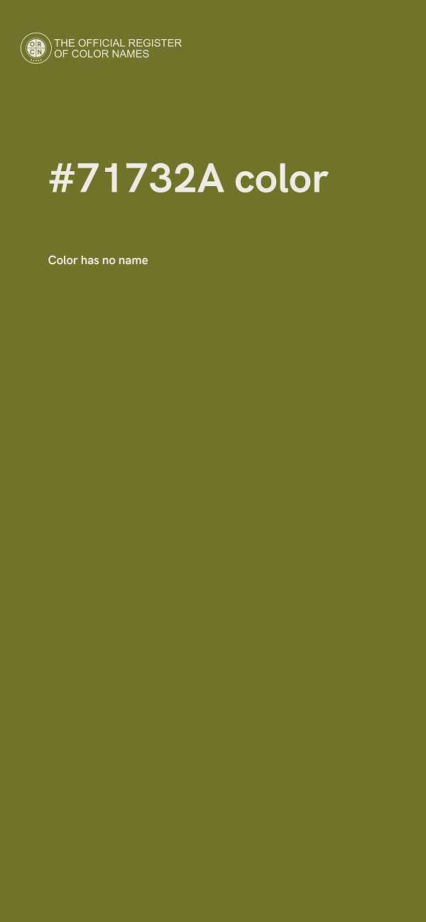 #71732A color image