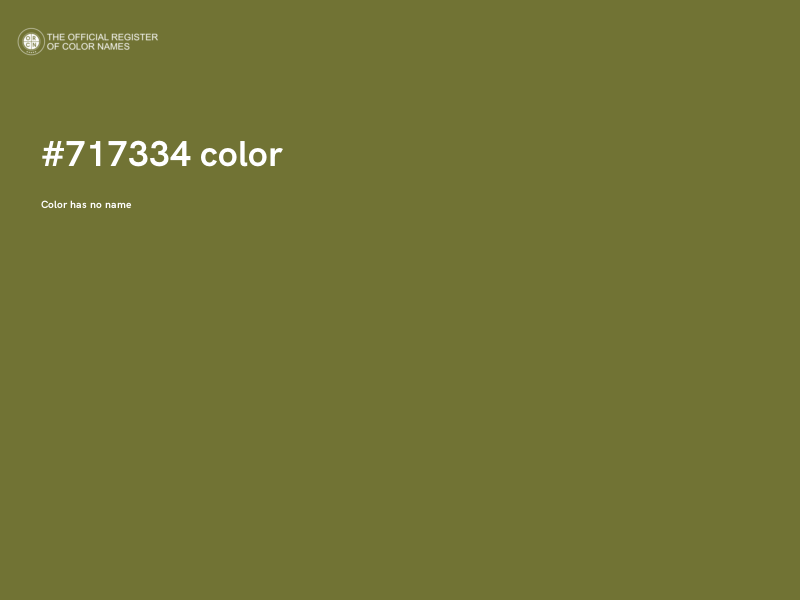 #717334 color image