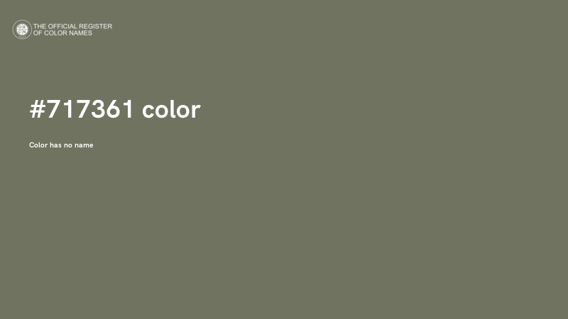 #717361 color image