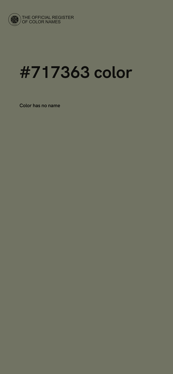 #717363 color image