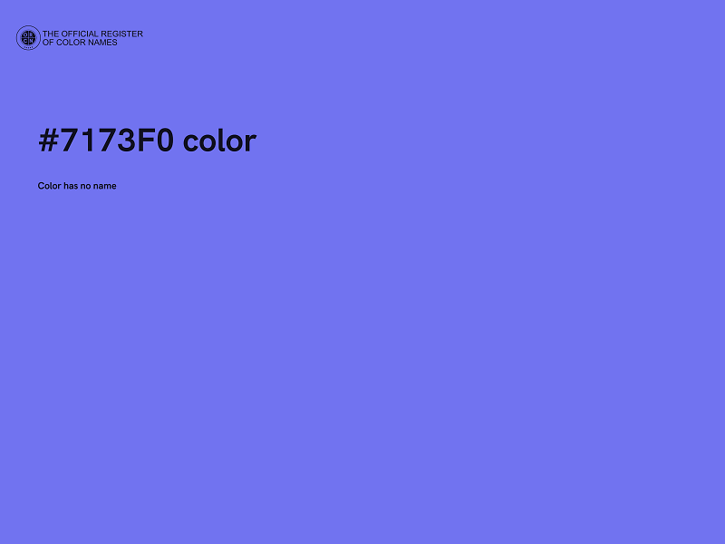 #7173F0 color image