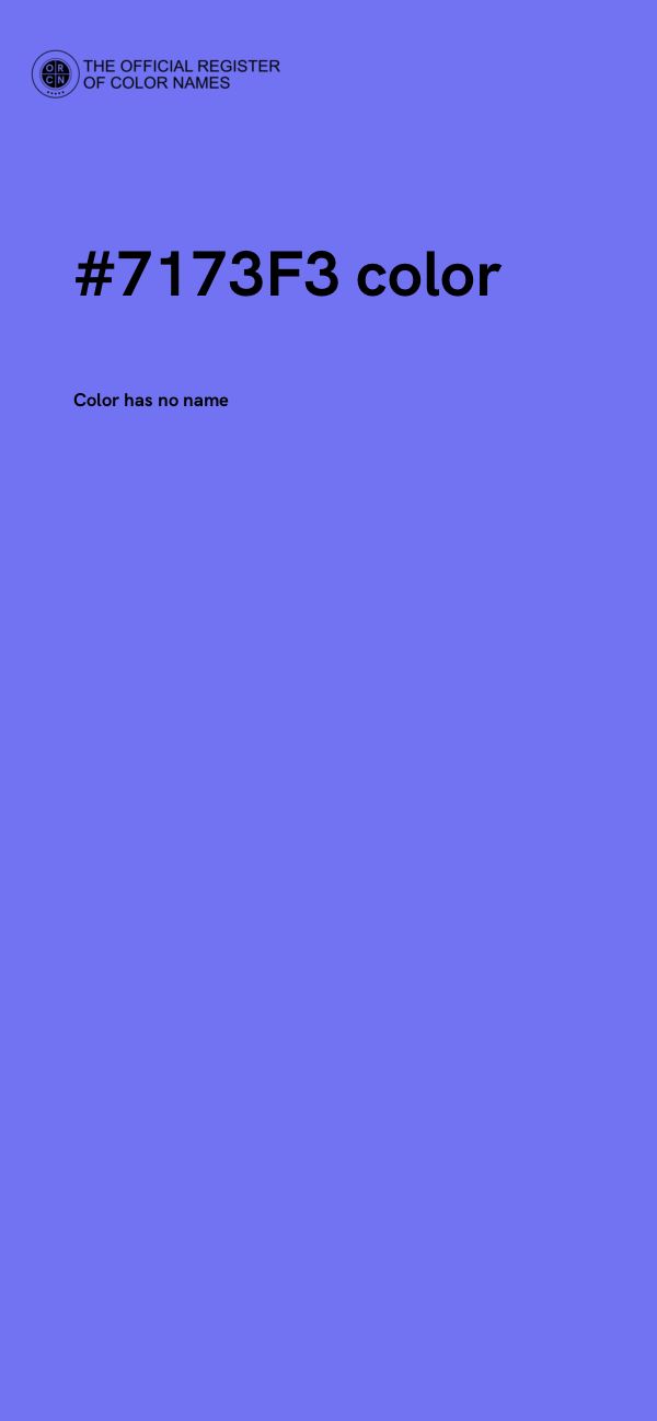 #7173F3 color image