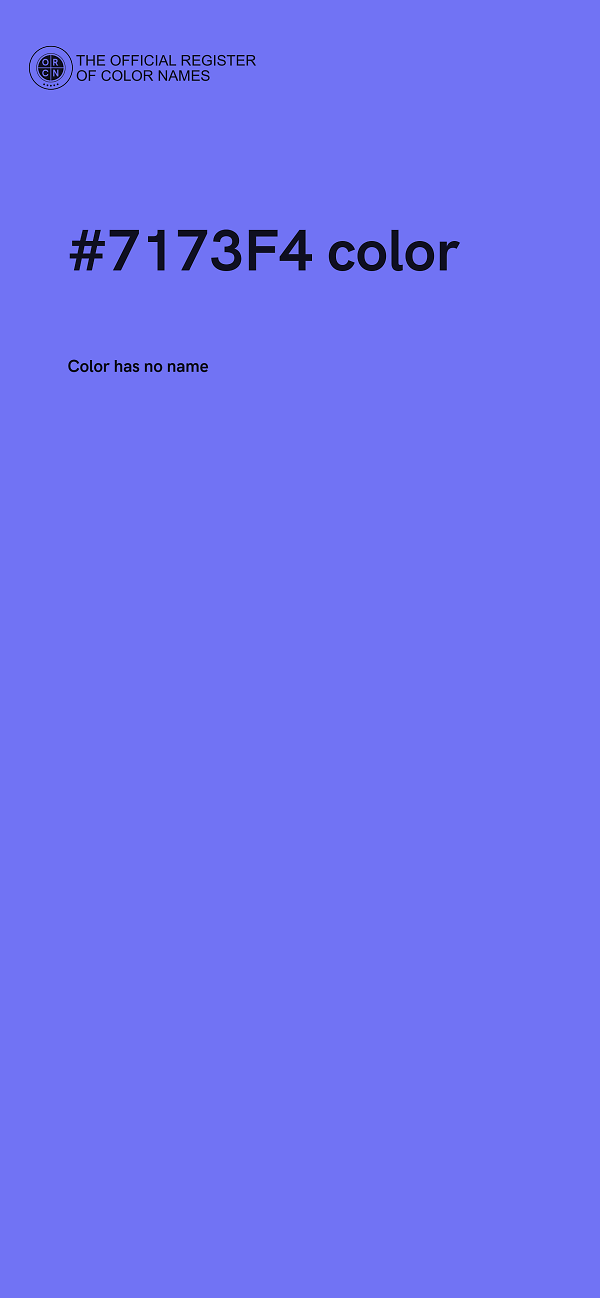#7173F4 color image