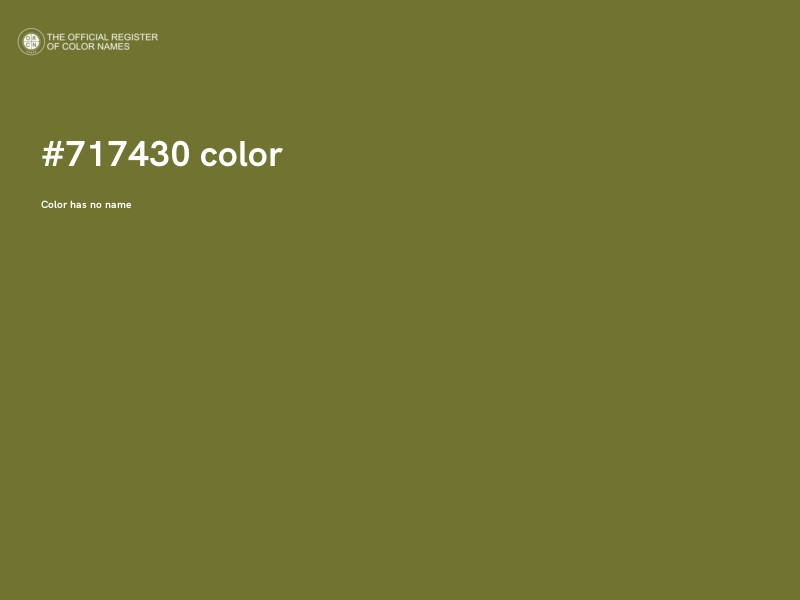 #717430 color image