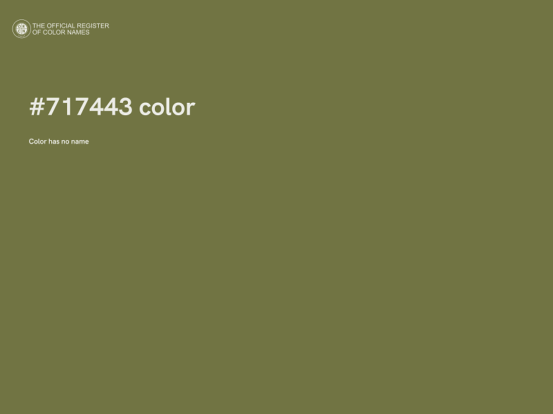 #717443 color image