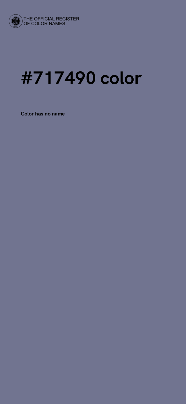 #717490 color image