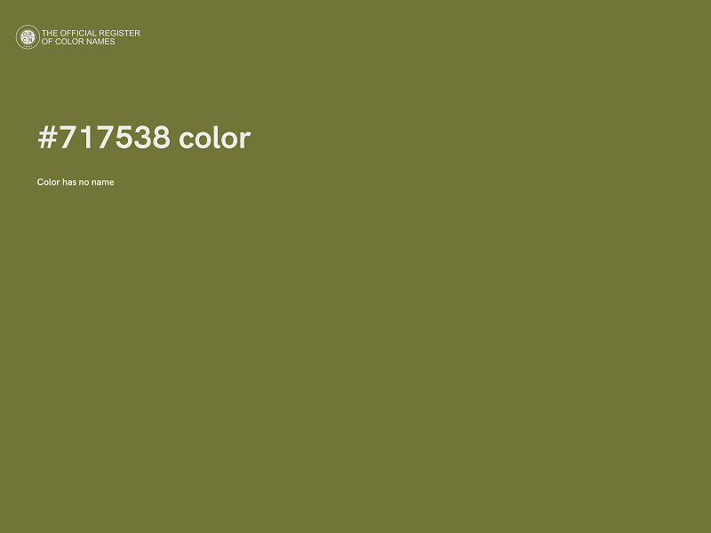 #717538 color image