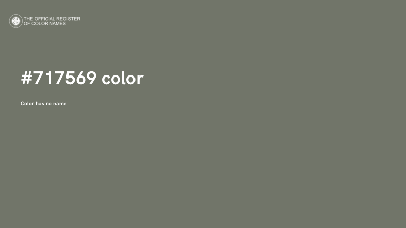#717569 color image