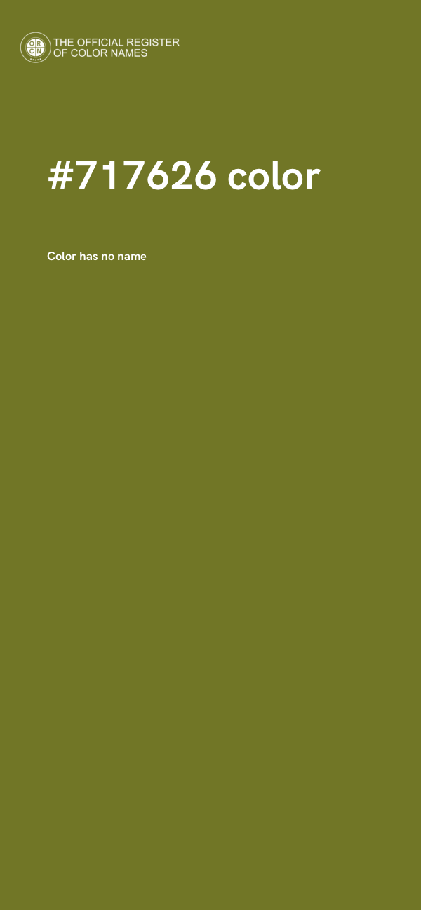#717626 color image