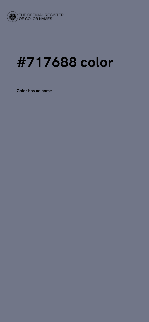 #717688 color image