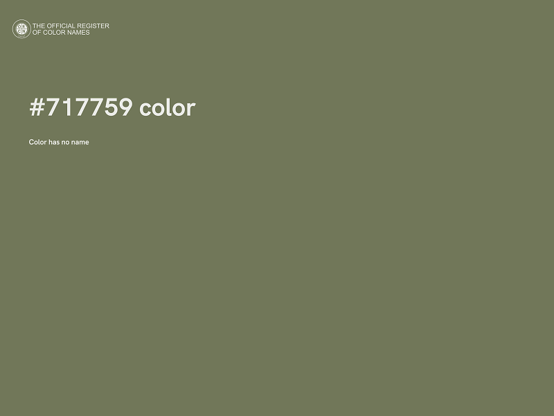 #717759 color image