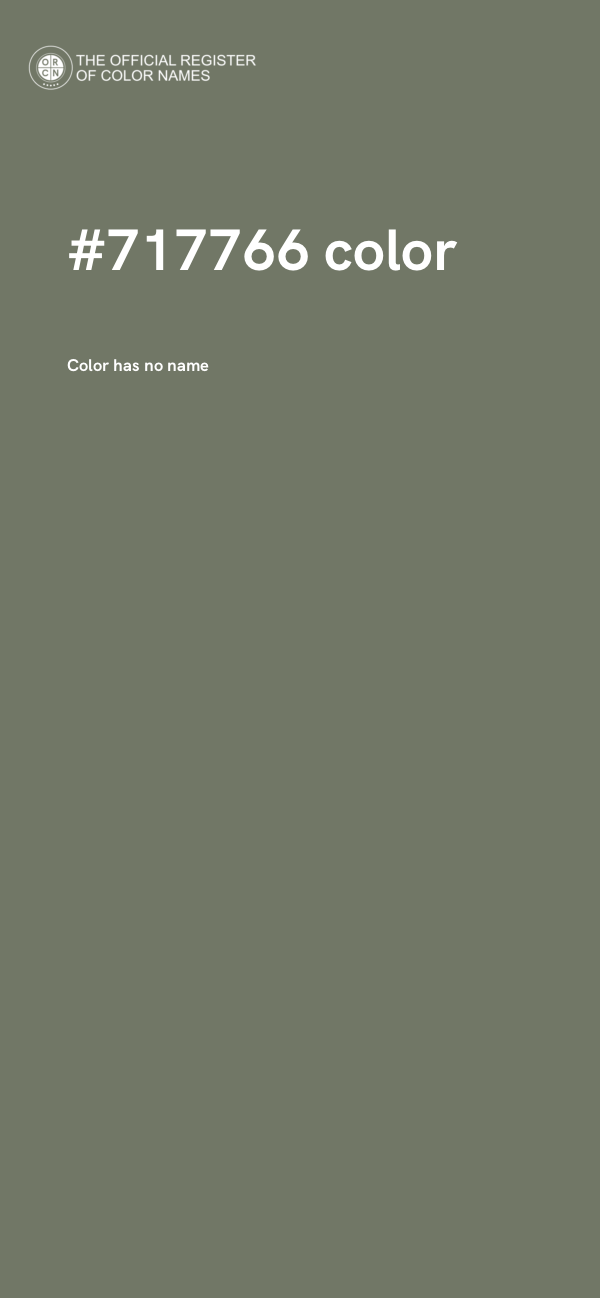 #717766 color image